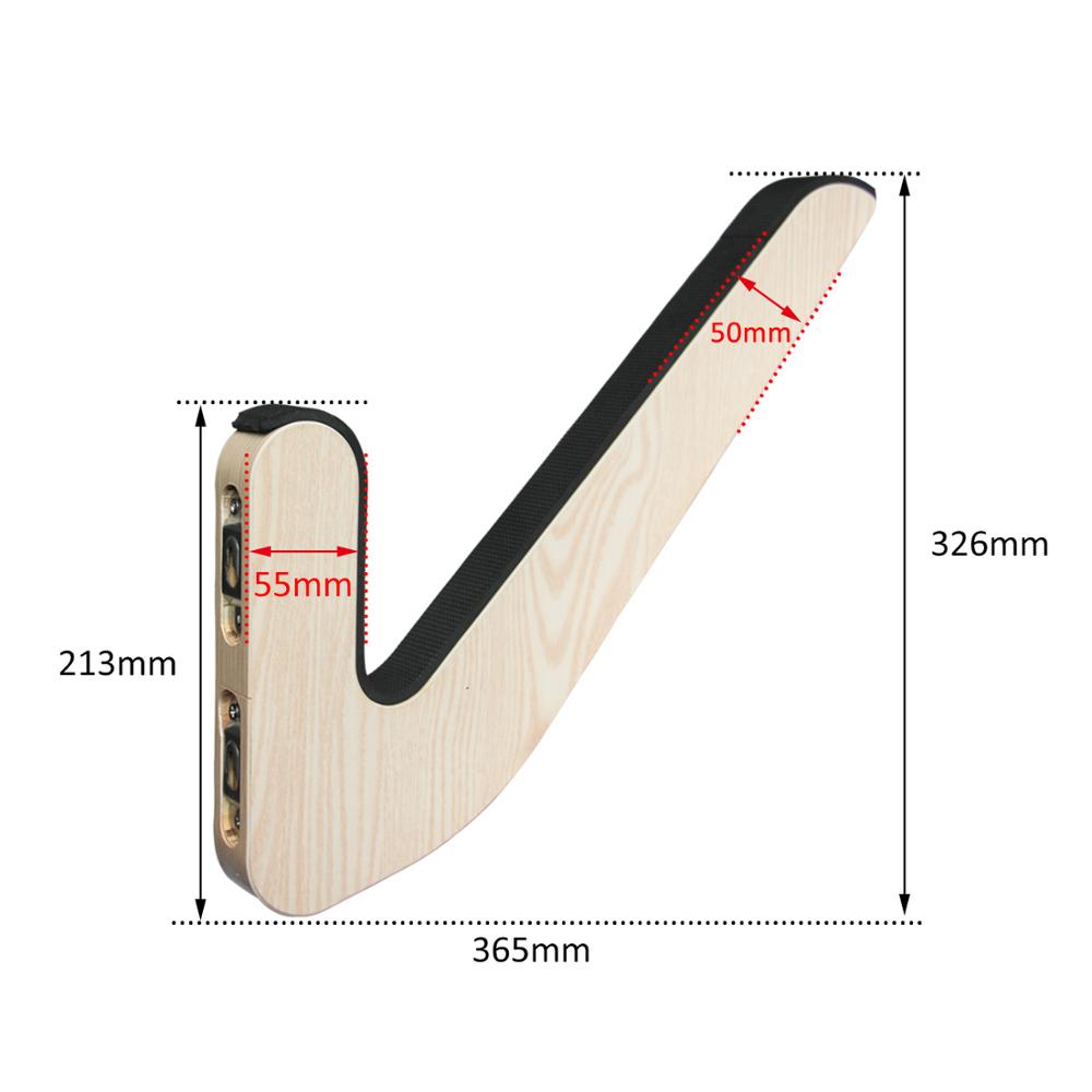 Surfboard storage rack solid wood rack