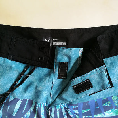 Seaside Surfing Breathable Surfing Five-point Swimming Trunks